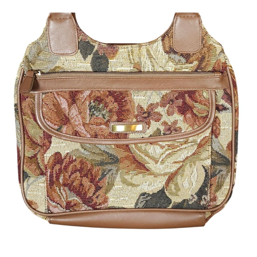 Floral Tapestry Boho Shoulder Bag